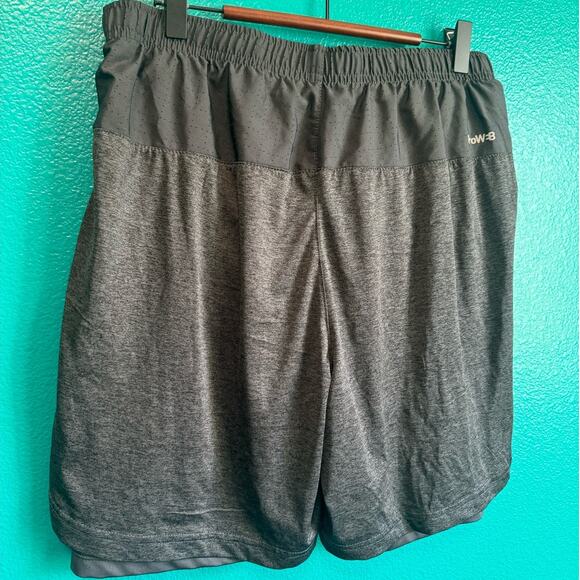 Spyder Active Proweb Gray Athletic Men's Shorts Medium - Picture 7 of 9